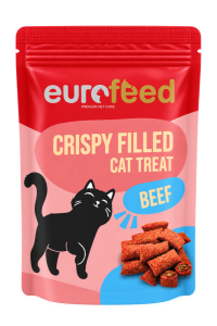 crispy filled cat treat-breef